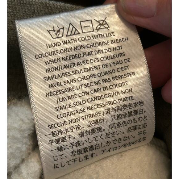 Fear Of God Essentials Men’s Relaxed Oversized Sweater Oatmeal Gray-Size Medium - Picture 7 of 7